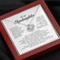 To My Stepdaughter Gift, Love Knot Necklace