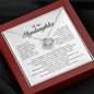 To My Stepdaughter Gift, Love Knot Necklace