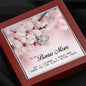 To my Bonus Mom Gift, Love Knot Necklace