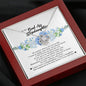 To My BadAss Stepdaughter, Love Knot Necklace