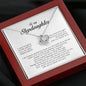 To My Stepdaughter Gift, Love Knot Necklace