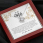 To My Wife, Love Knot Necklace