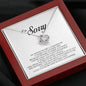 I'm Sorry Gift, Love Knot Necklace