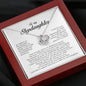 To My Stepdaughter Gift, Love Knot Necklace