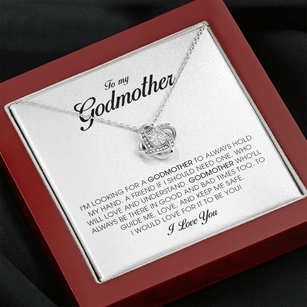 To My Godmother, Love Knot Necklace