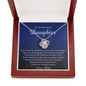 Love Knot Necklace | To My Beautiful Daughter