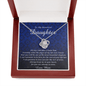 Love Knot Necklace | To My Beautiful Daughter
