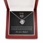 Love Knot Necklace | To My Daughter