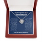 Love Knot Necklace | To My Smokin Hot Soulmate