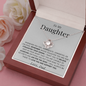 Love Knot Necklace | To My Daughter