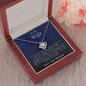 Love Knot Necklace | To My Wife