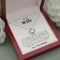 Love Knot Necklace | To My Wife