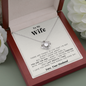 Love Knot Necklace | To My Wife