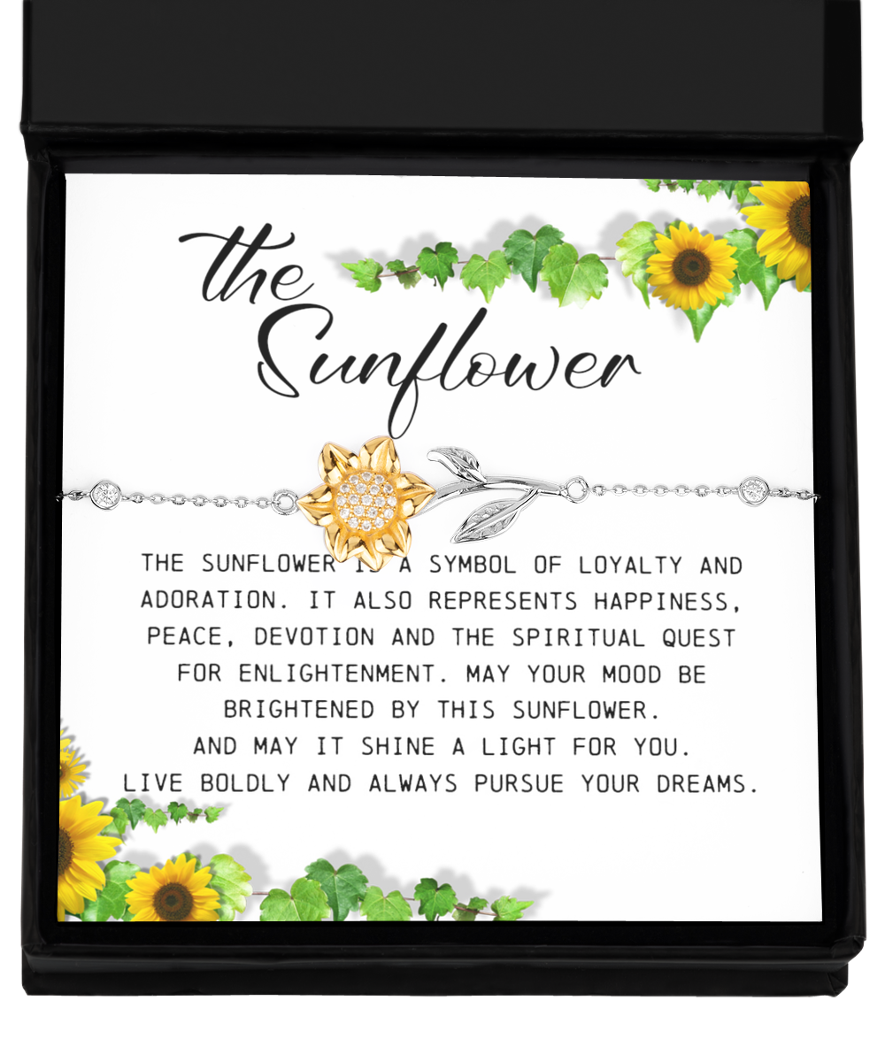 The Sunflower Bracelet
