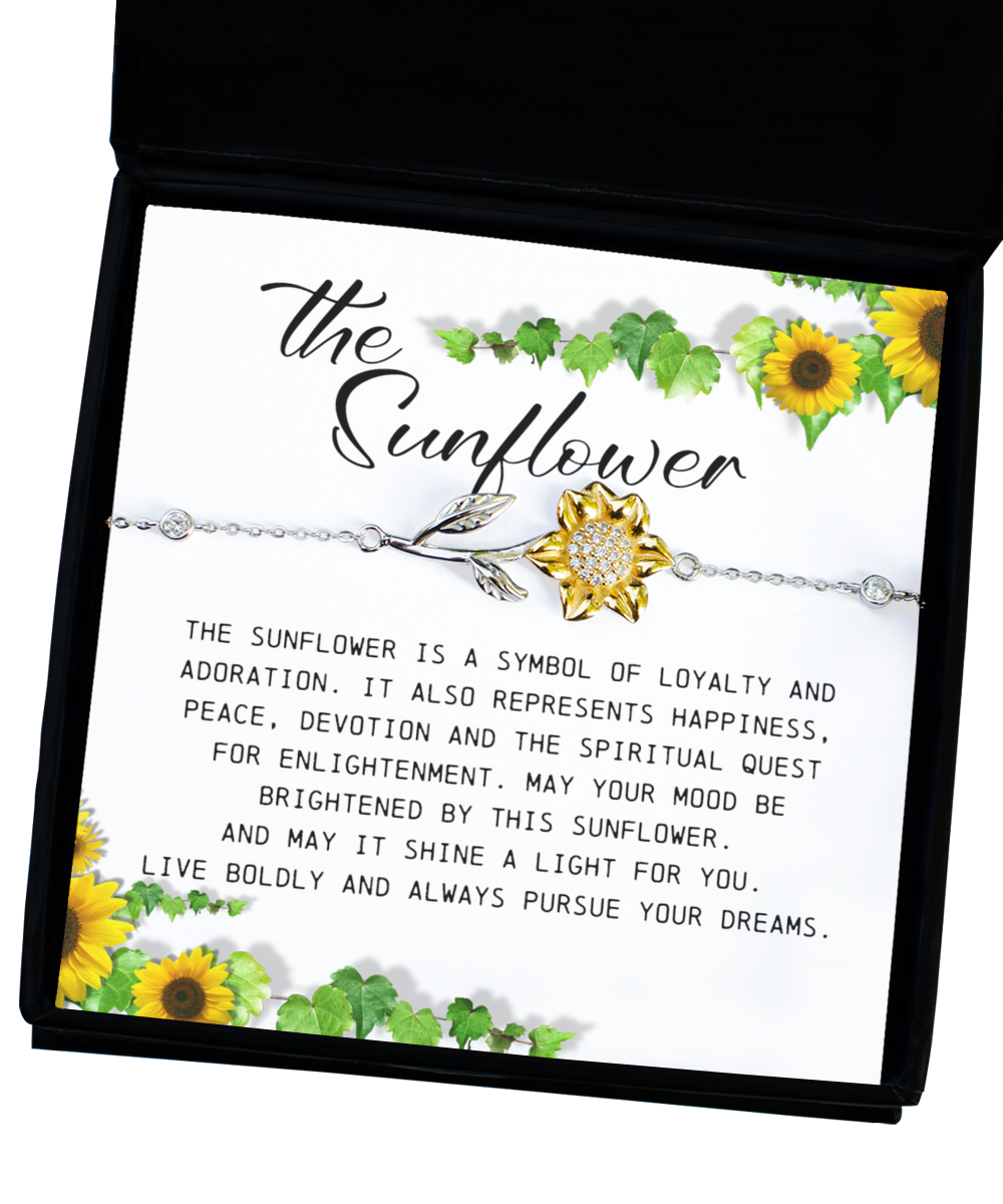 The Sunflower Bracelet